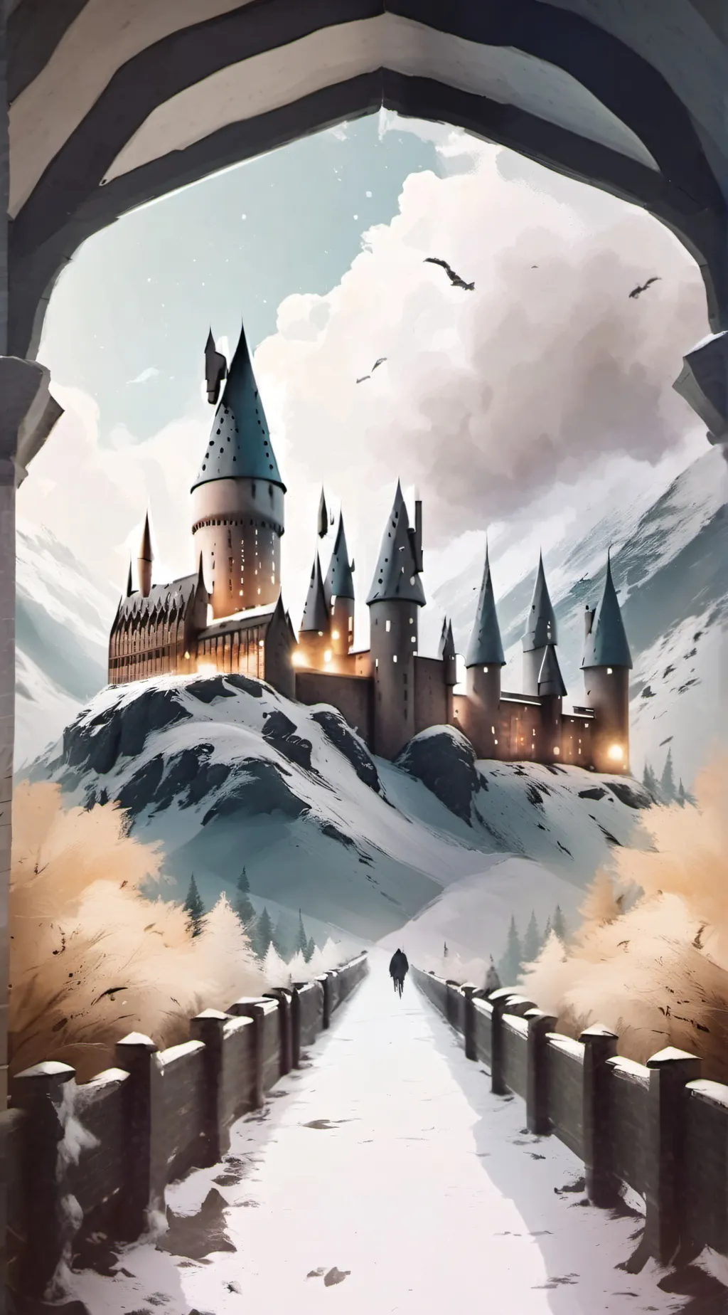 ai character: ✨hOgWaRtS✨ background