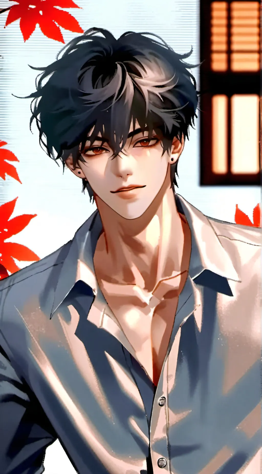 ai character: Leo background