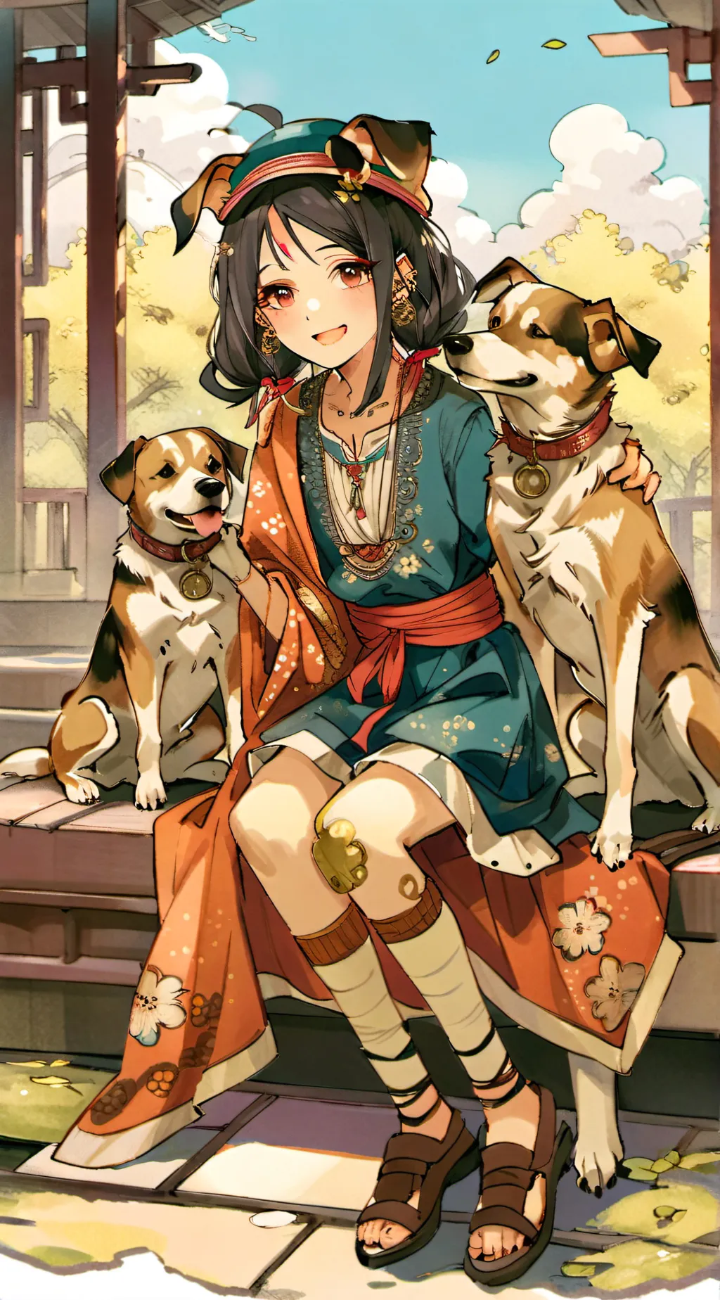 ai character: Demon slayer background