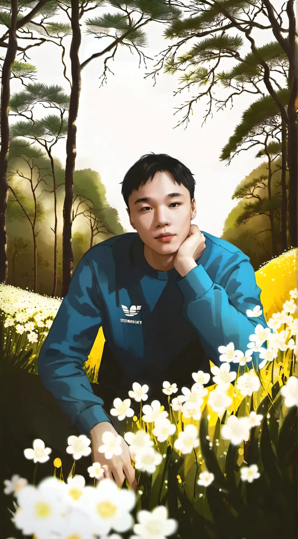 ai character: Leo background