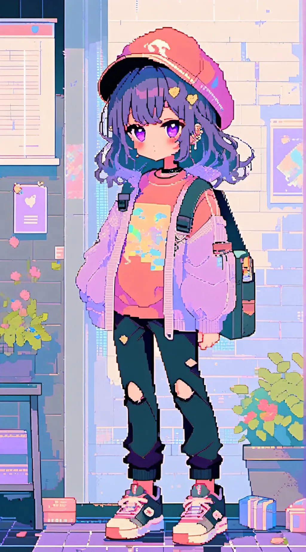 ai character: Fiona background