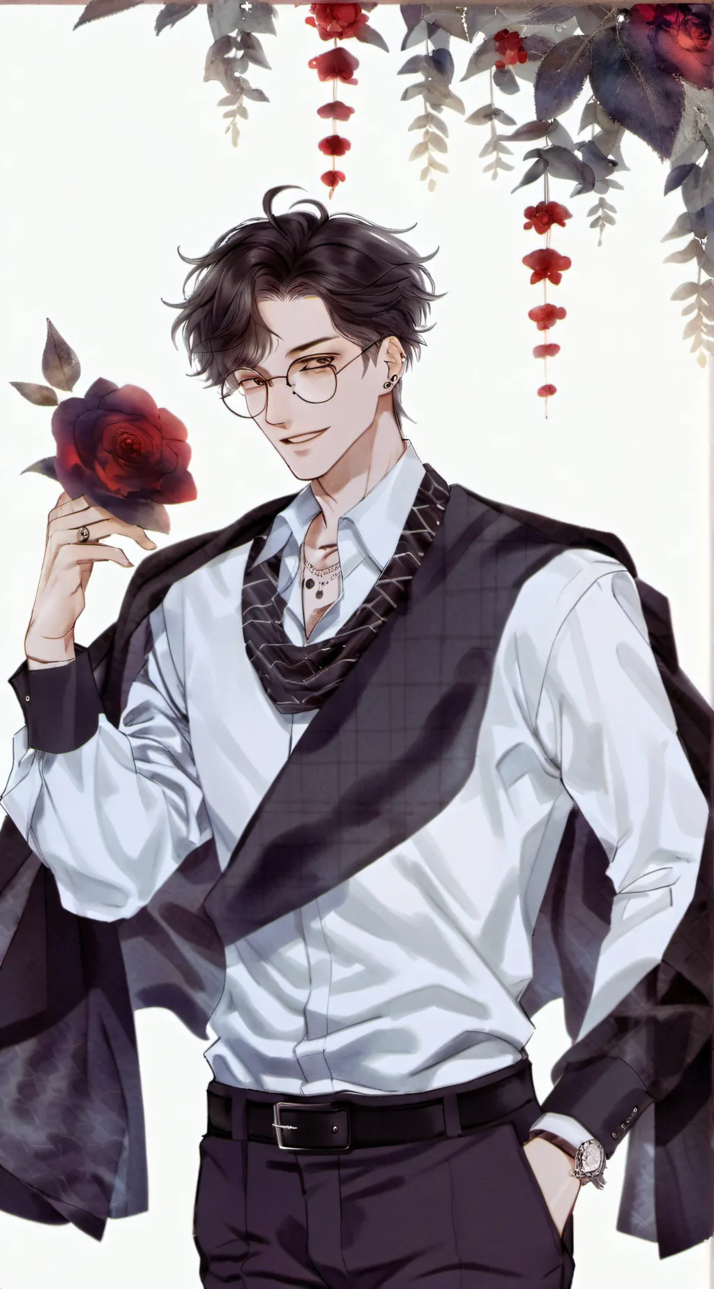 ai character: ~|kai  | background