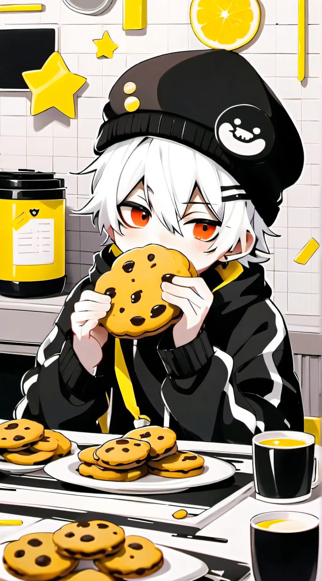 ai character: Ray background