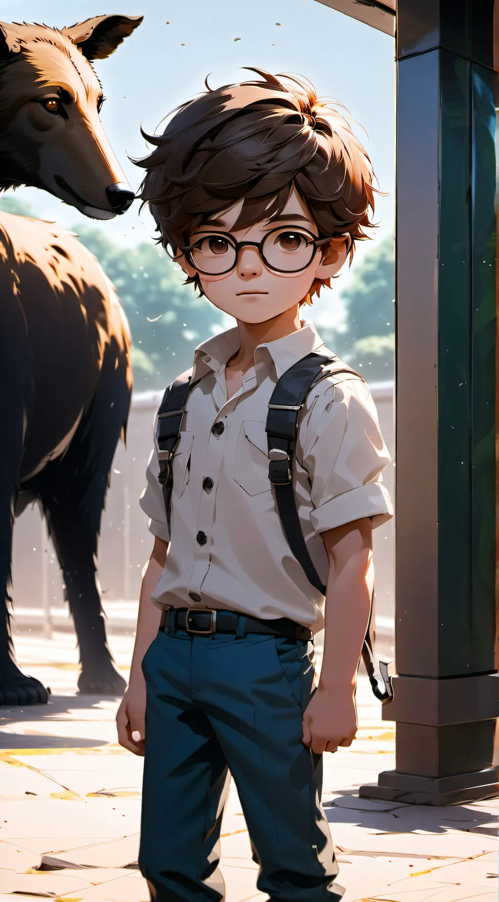 ai character: Alex  background