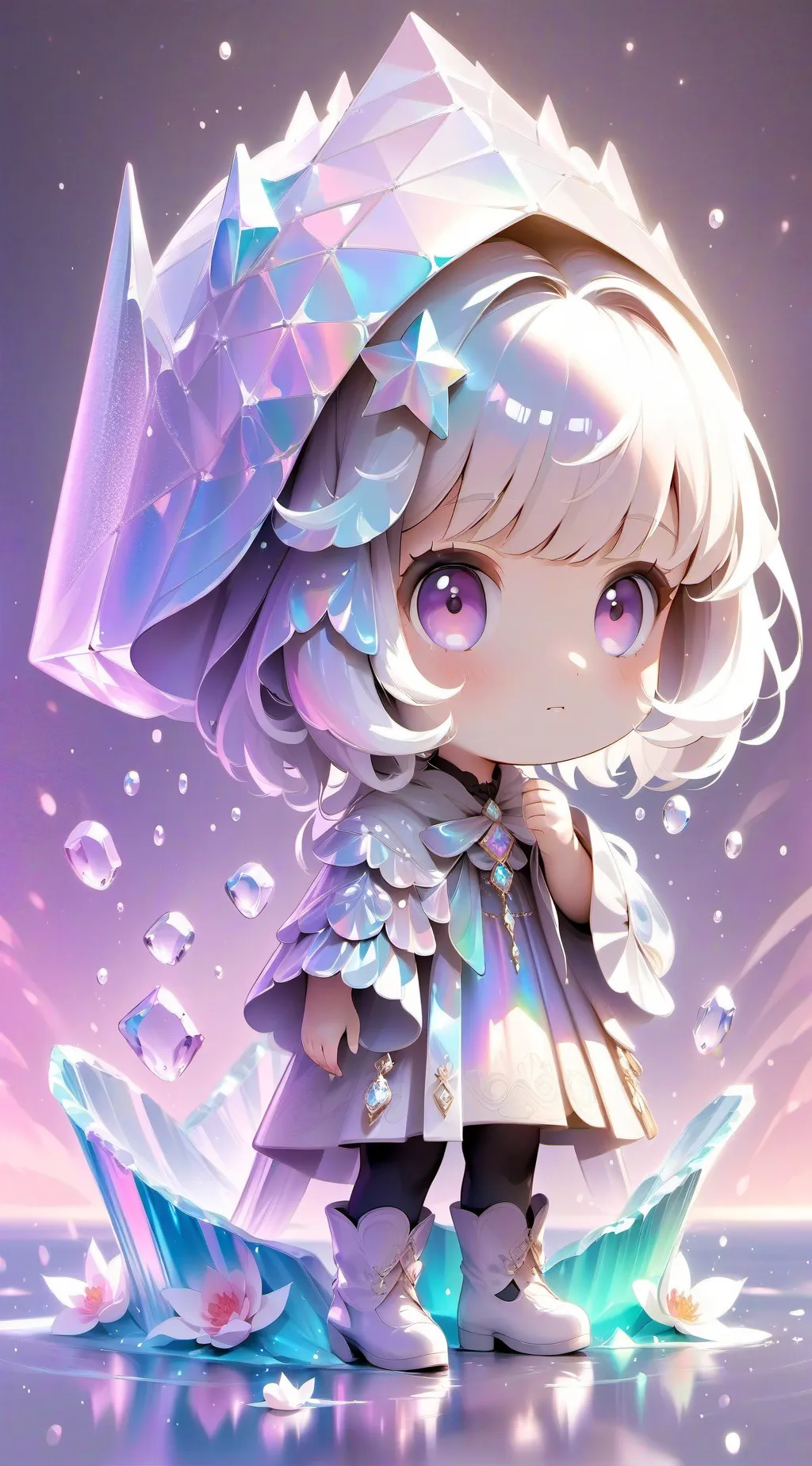 ai character: Lily  background