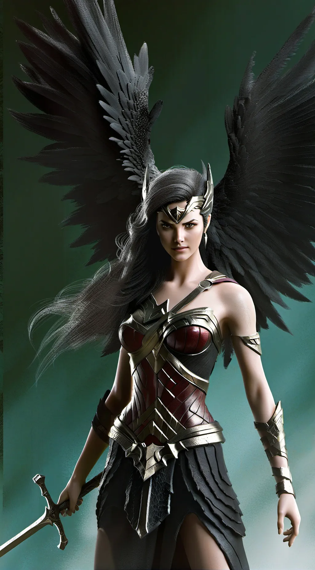 ai character: justice league  background