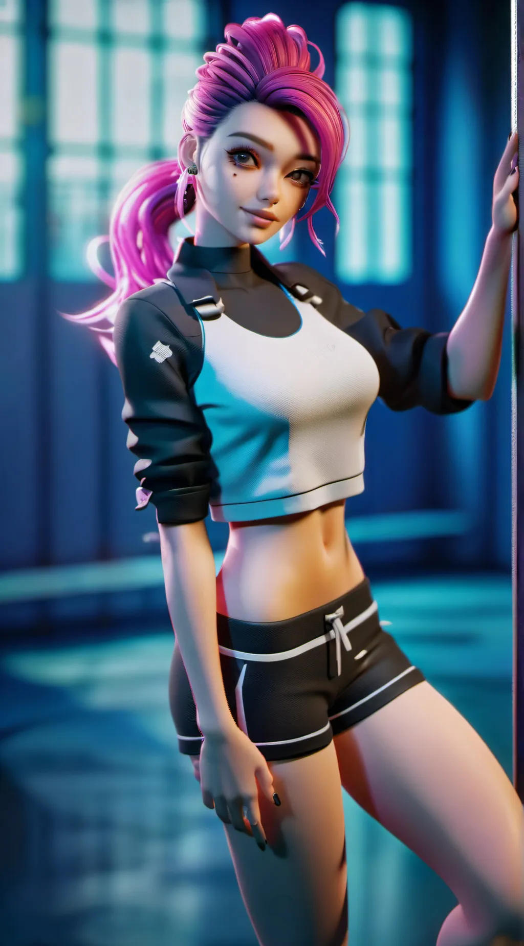 ai character: Jade background