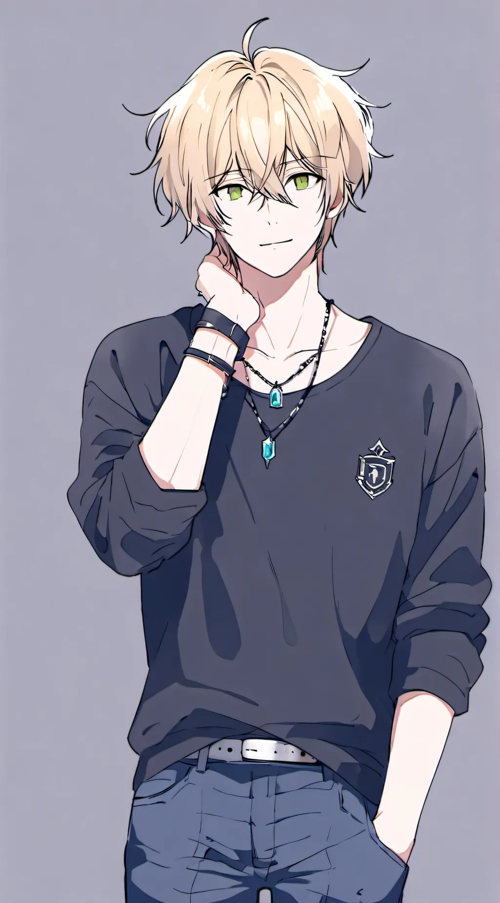 ai character: Blake  background