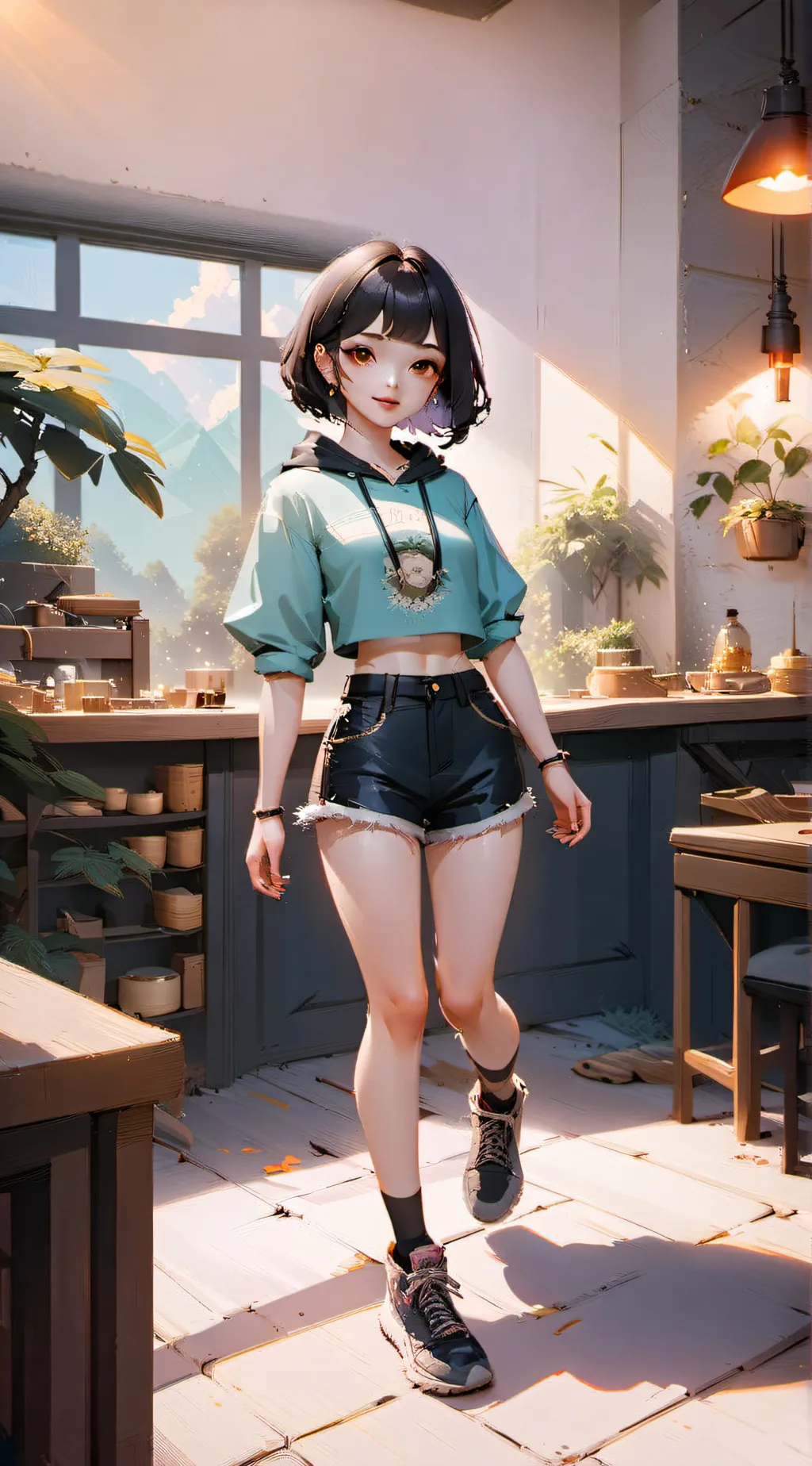 ai character: jinx background