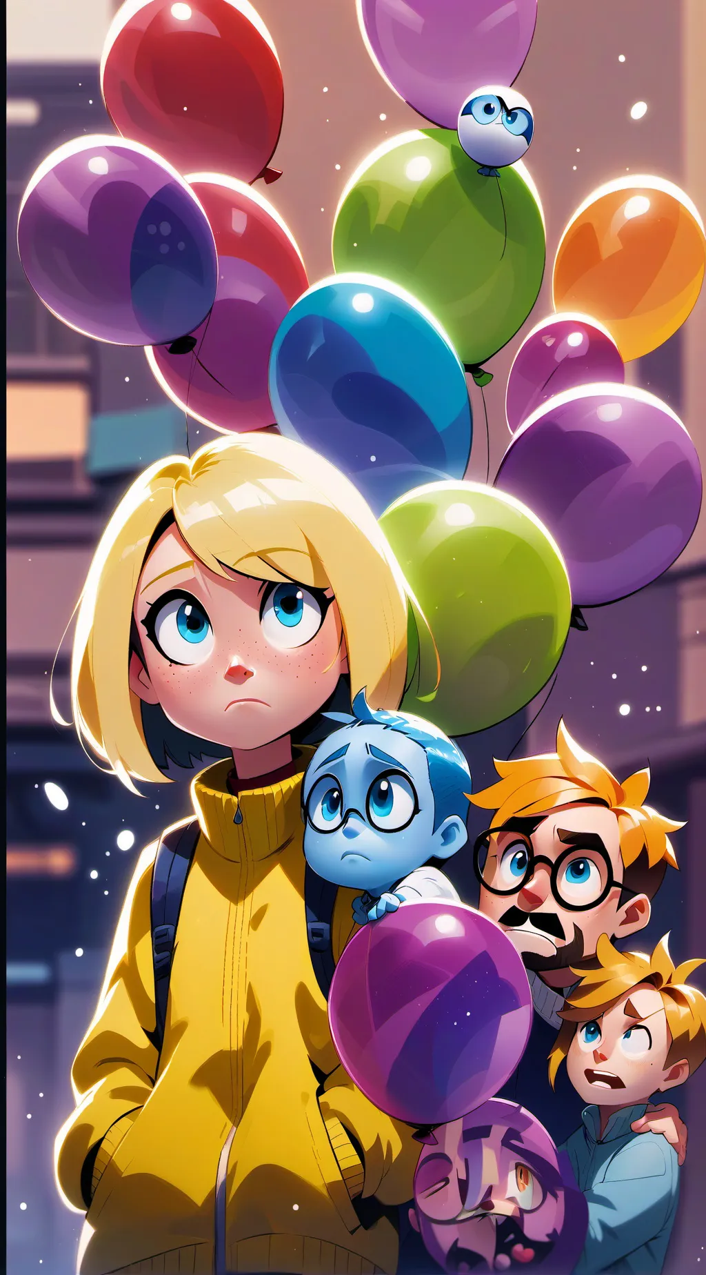 ai character: Inside out 56 background