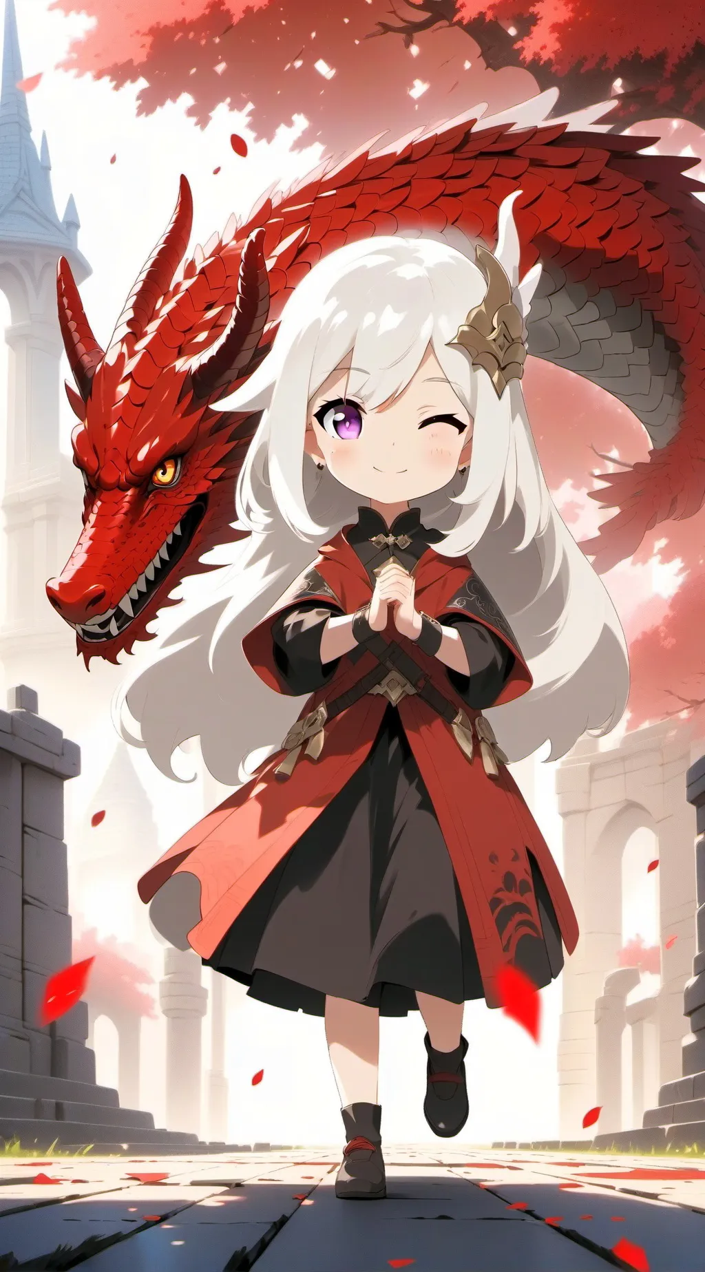 ai character: Mina background