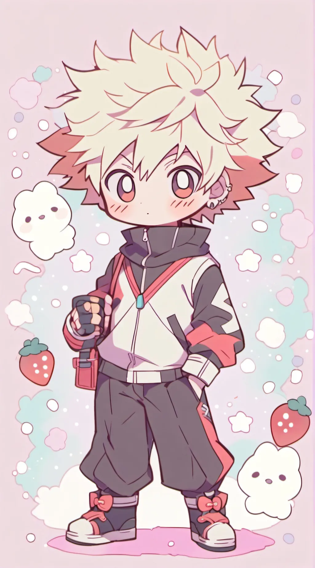 ai character: bakugo background