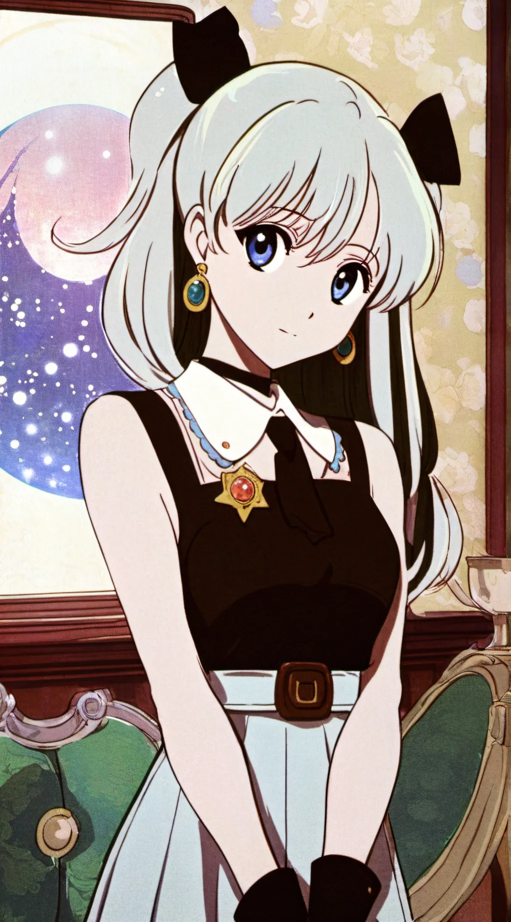 ai character: Zuri  background