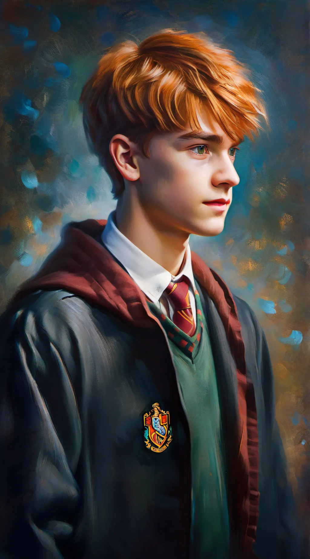 ai character: Fred Weasley  background