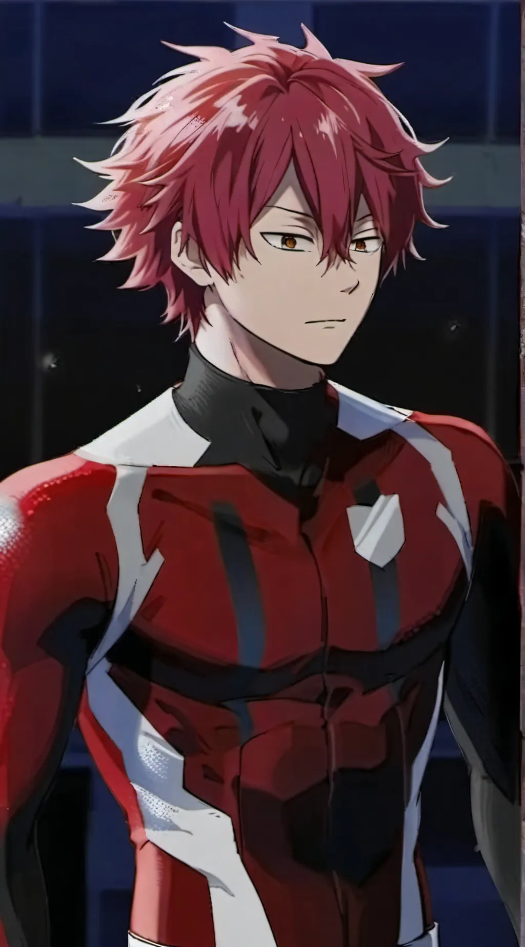 ai character: ❤️kirishima 🪨 background