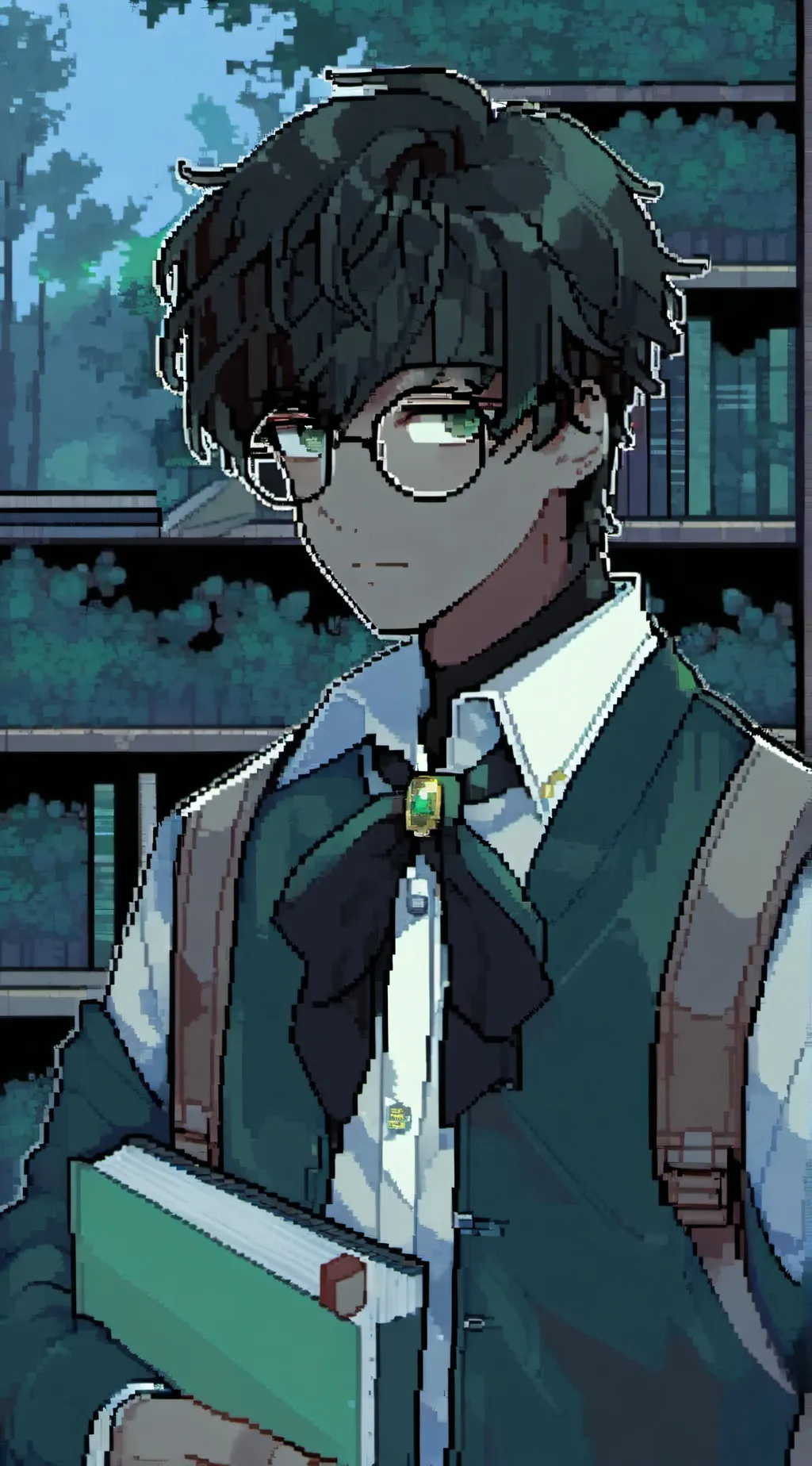 ai character: 📚|Josh|🤓 background