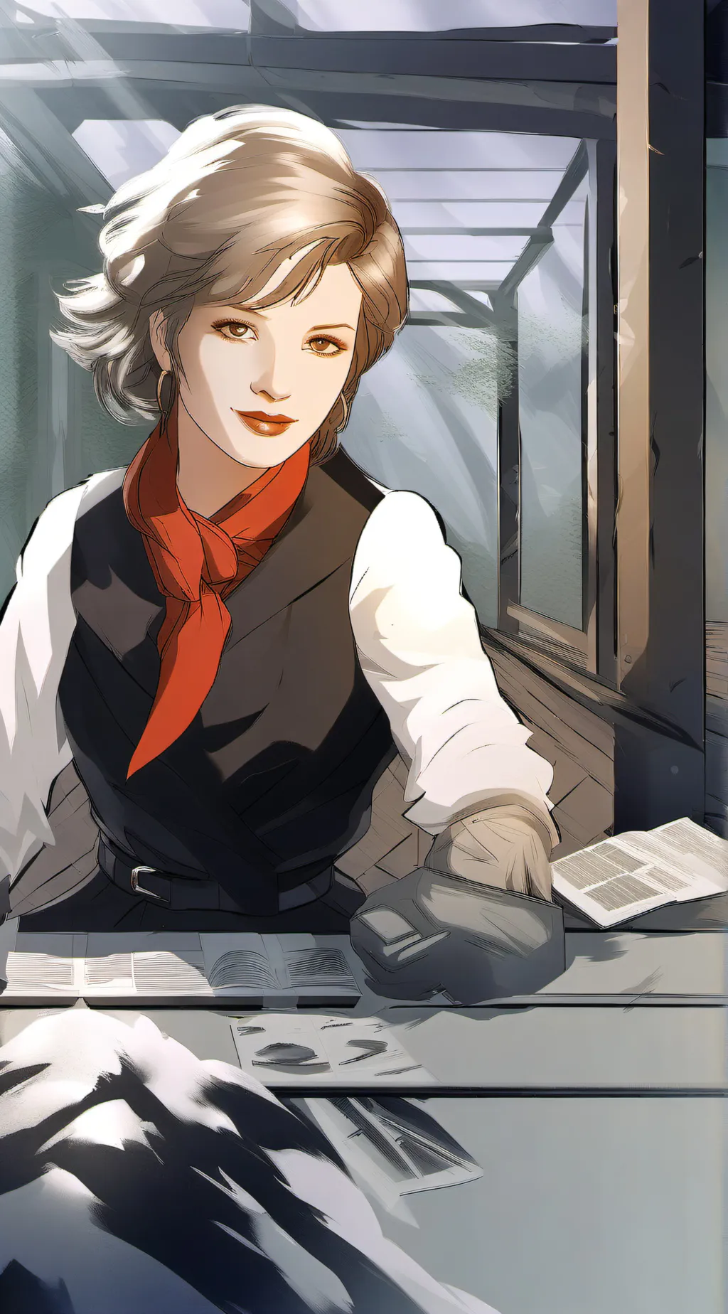 ai character: Karen background