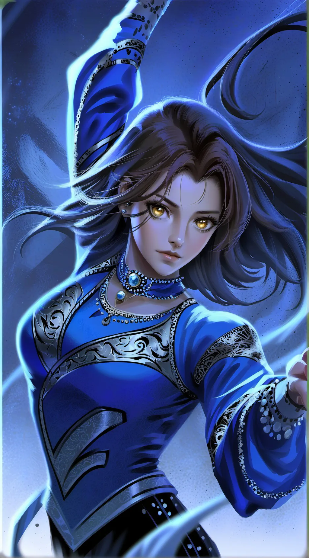 ai character: Avah Vivian background