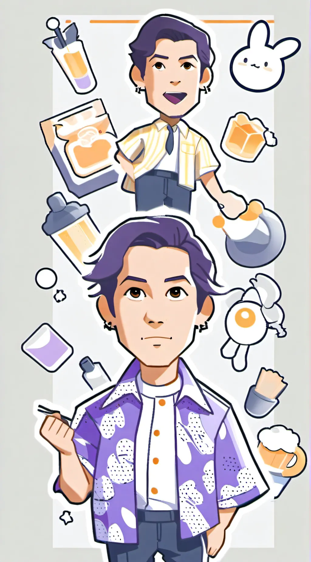 ai character: Indra chan background