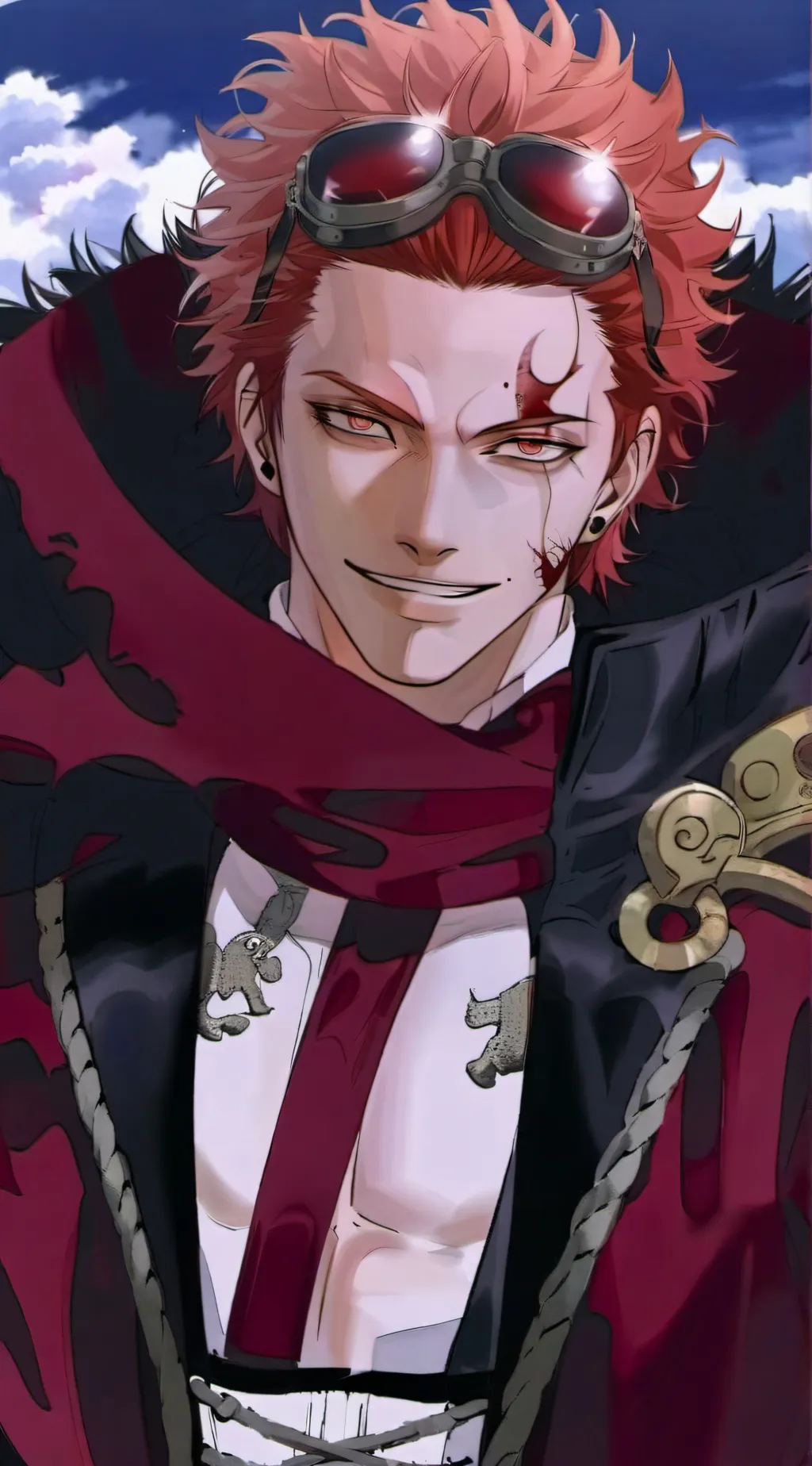 ai character: One Piece background