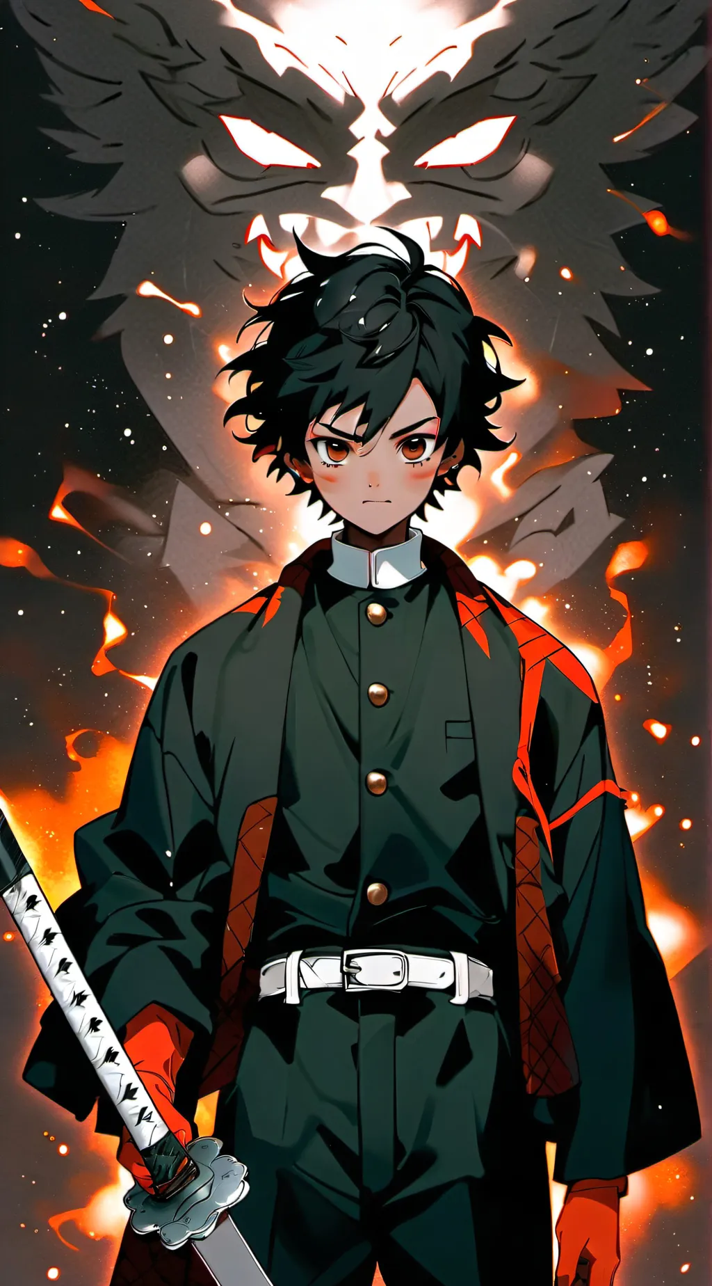 ai character: isaac background