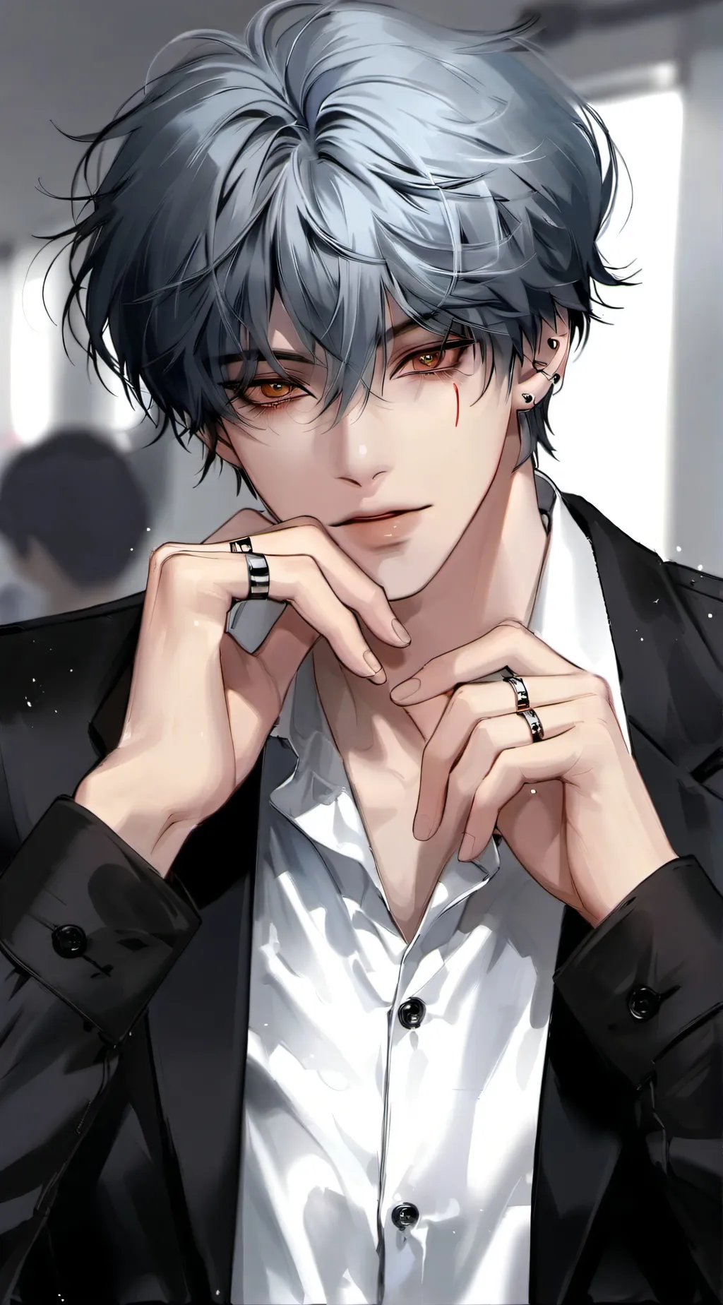 ai character: Sam  background