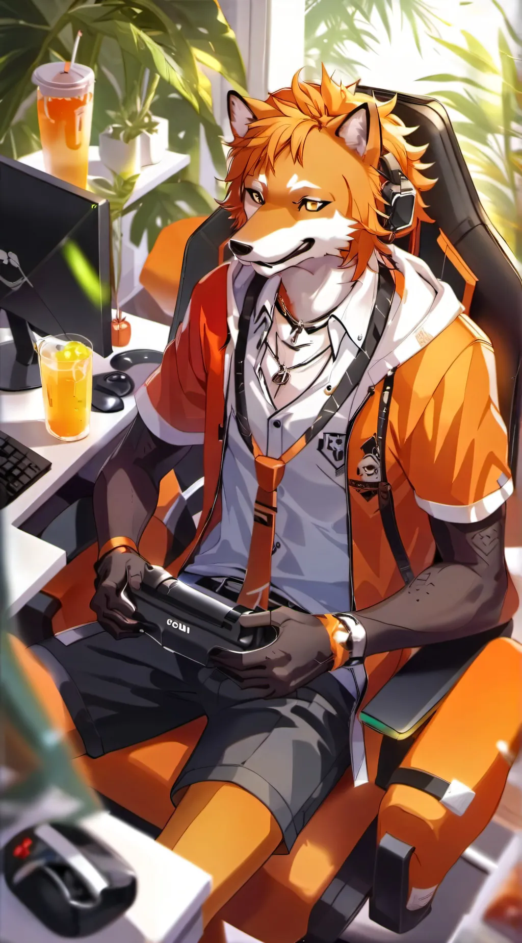 ai character: godmenon background