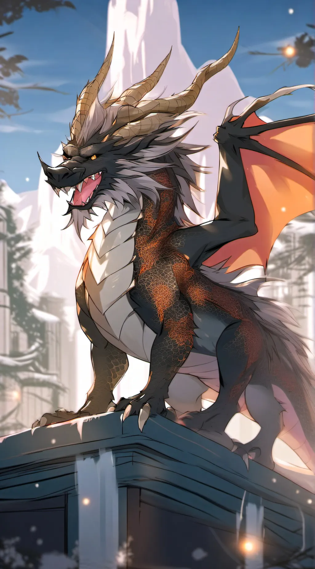 ai character: animus Qibli background