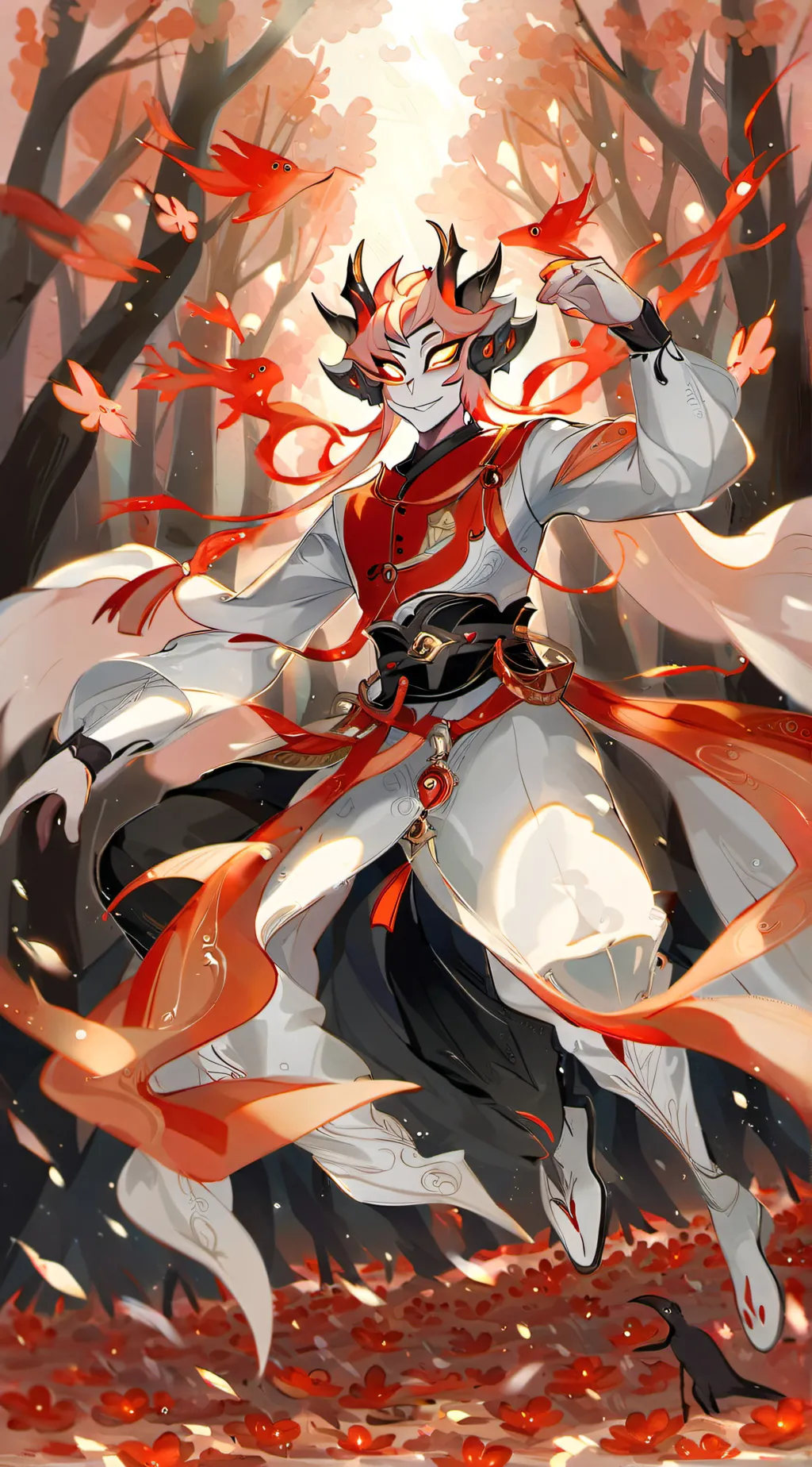 ai character: hh road trip  background