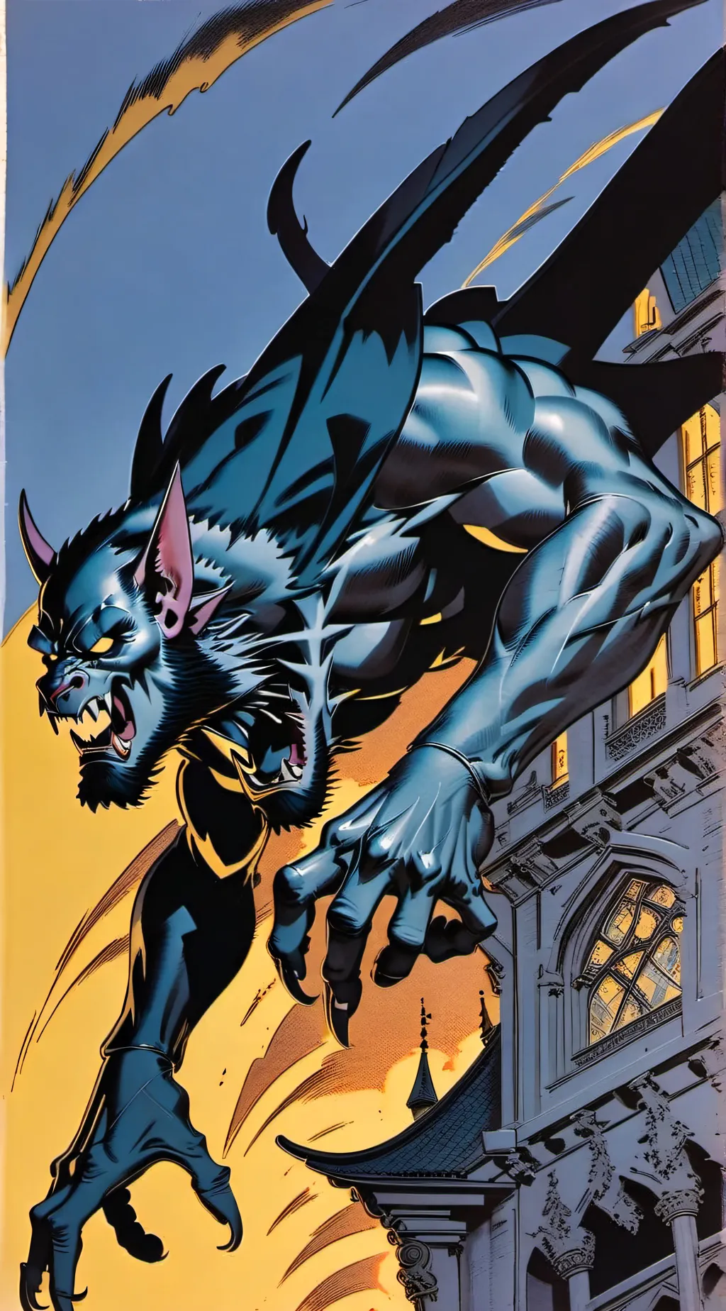 ai character: Gargoyles rp background