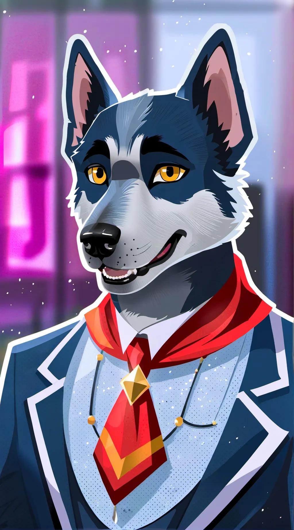ai character: Bandit Heeler background