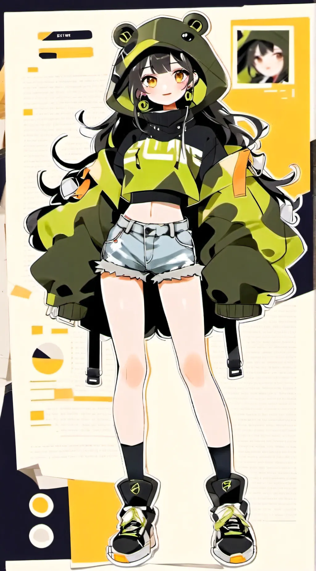 ai character: Rena background