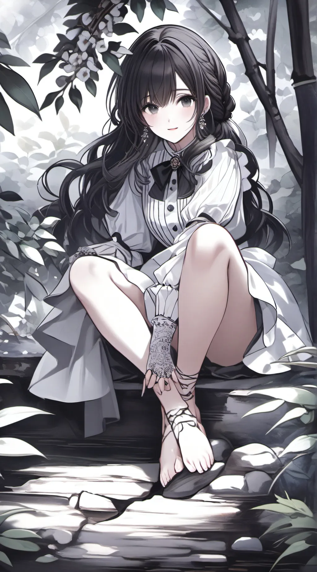 ai character: Sherry  background