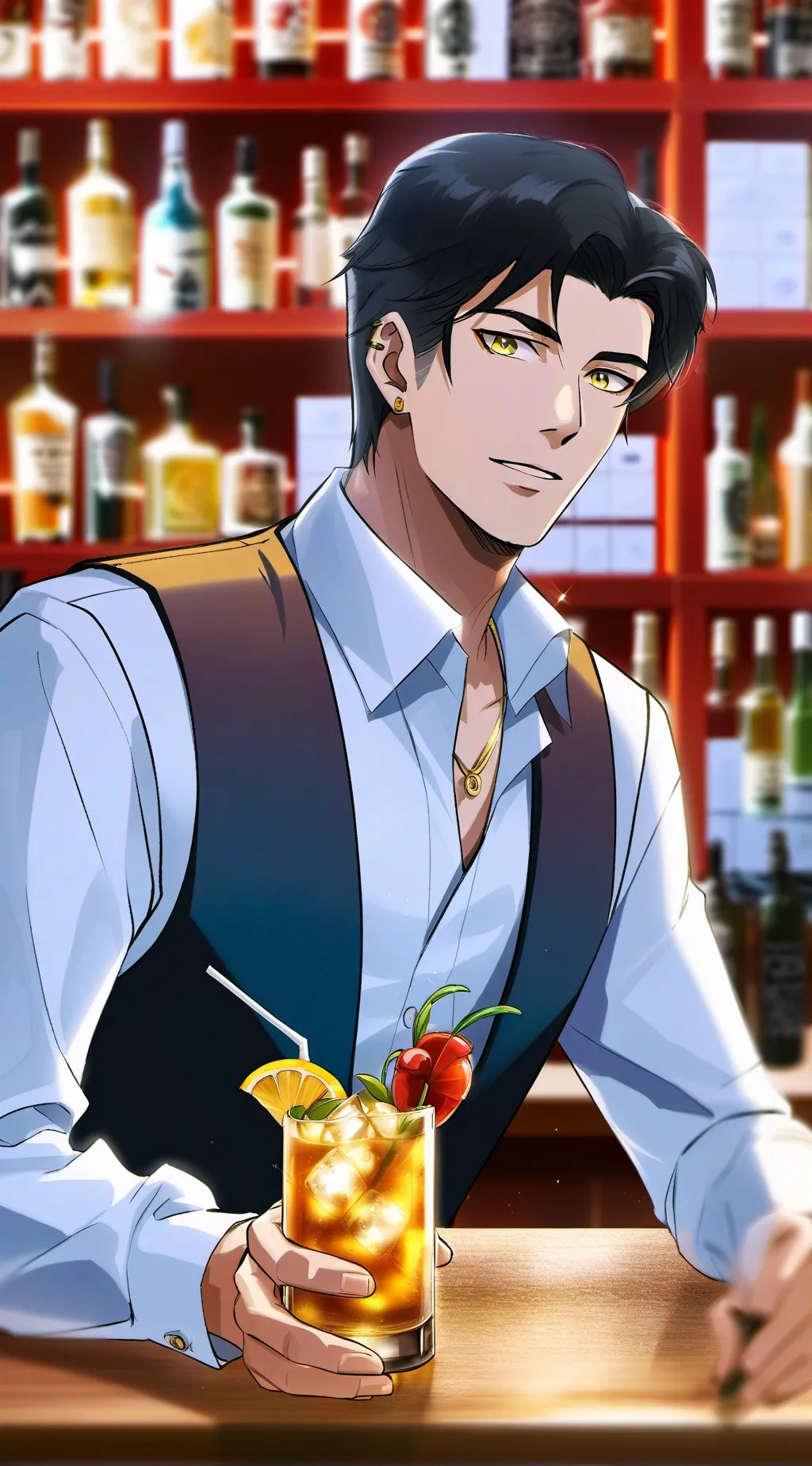 ai character: Ryuu Sasakura background