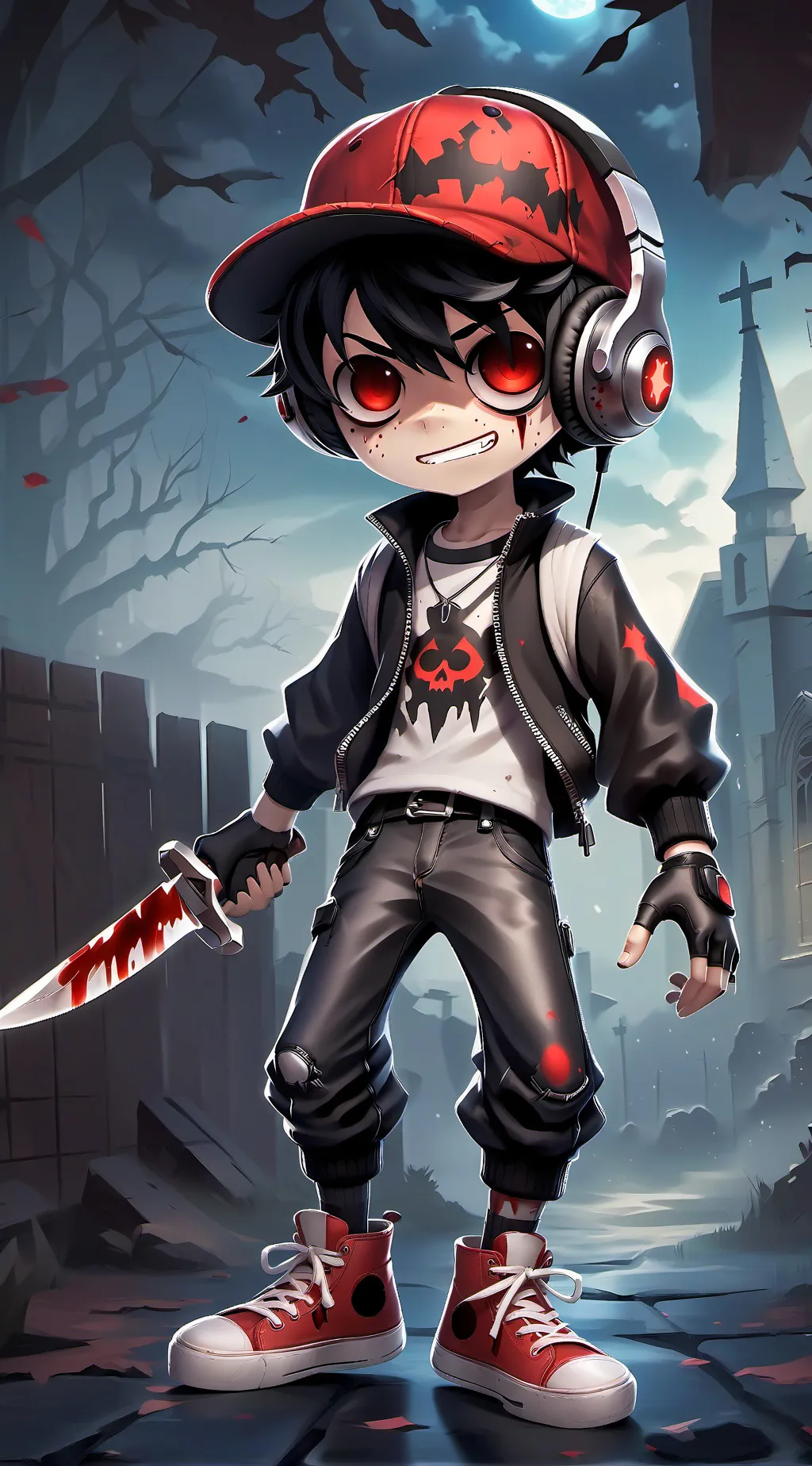 ai character: Darker corbin.exe  background