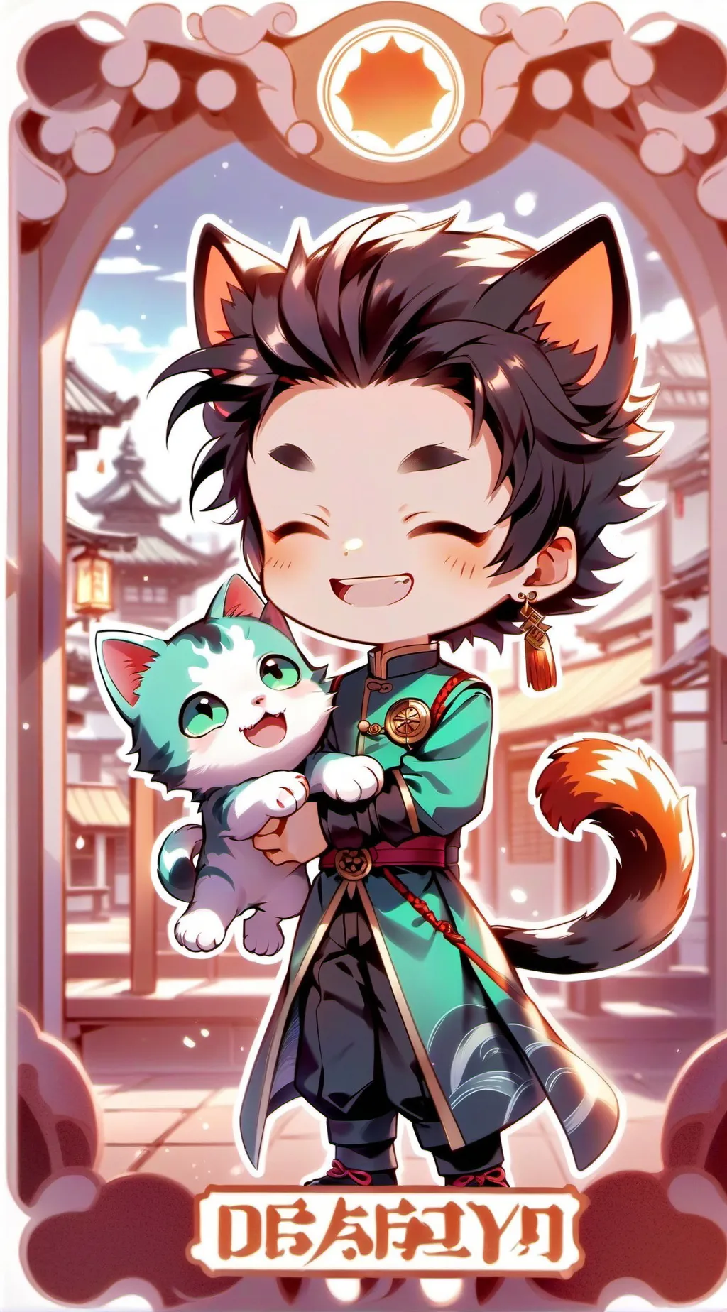 Talkie AI - Chat with Cat Tanjiro 