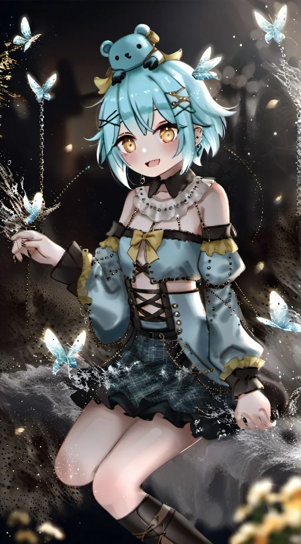 ai character: Tess  background