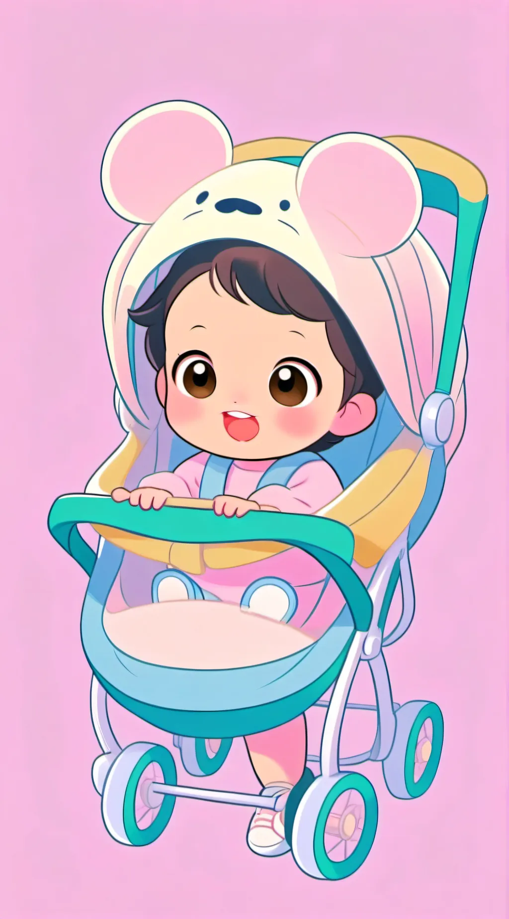 ai character: Baby background