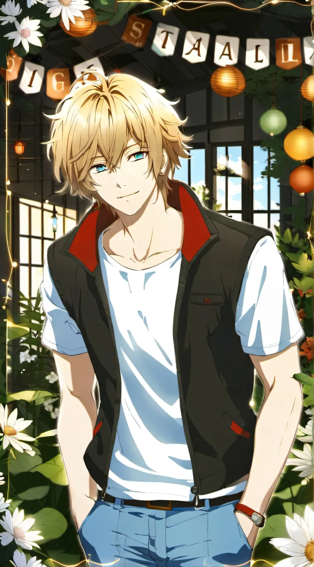 ai character: Andrew background