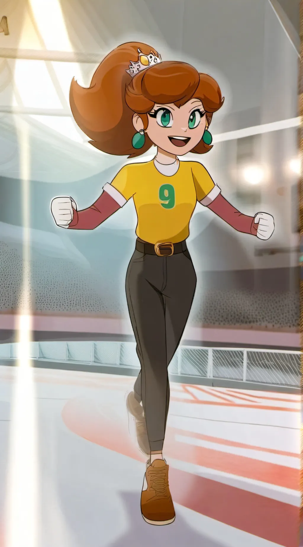 ai character: Daisy  background