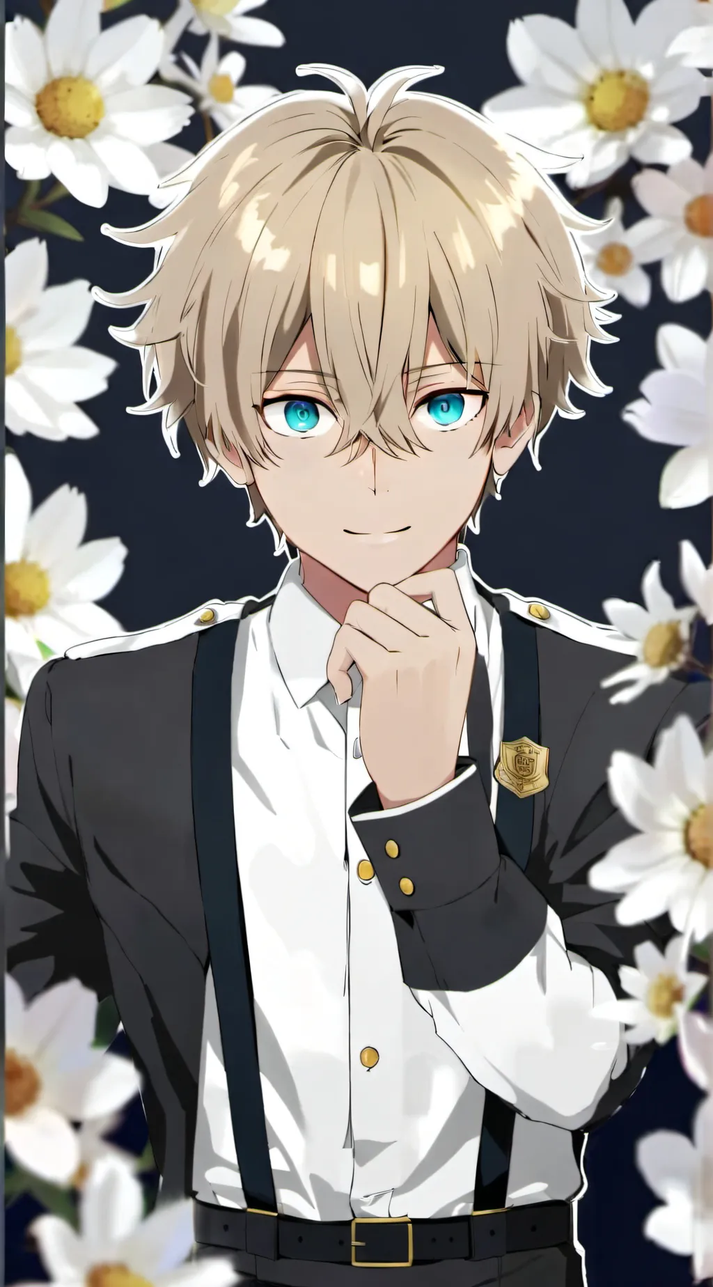 ai character: Mirio togata. background
