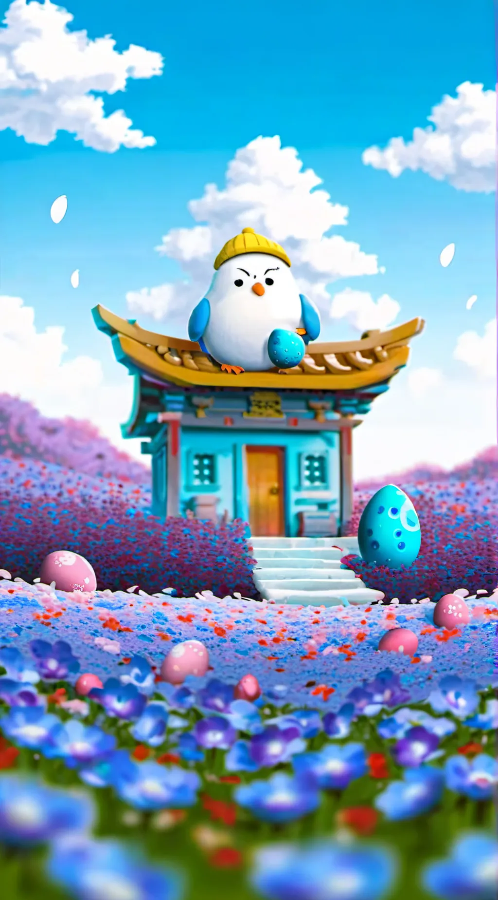 ai character: Bulu  background
