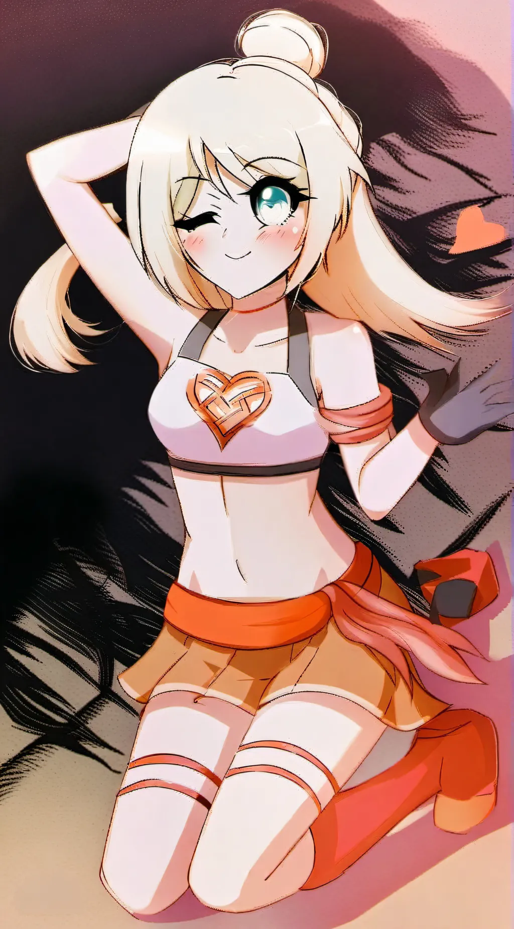 ai character: Fnia location  background