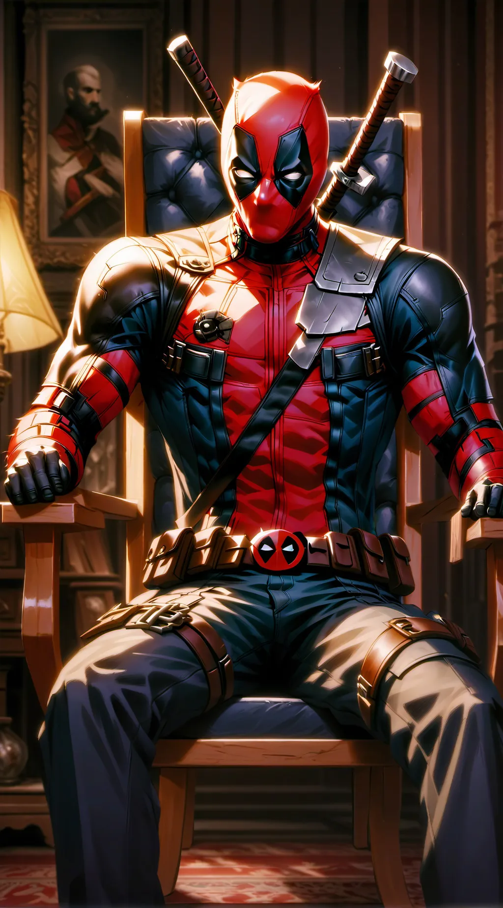 ai character: Deadpool background