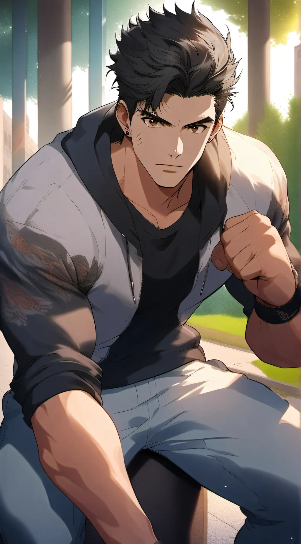 ai character: Blake background