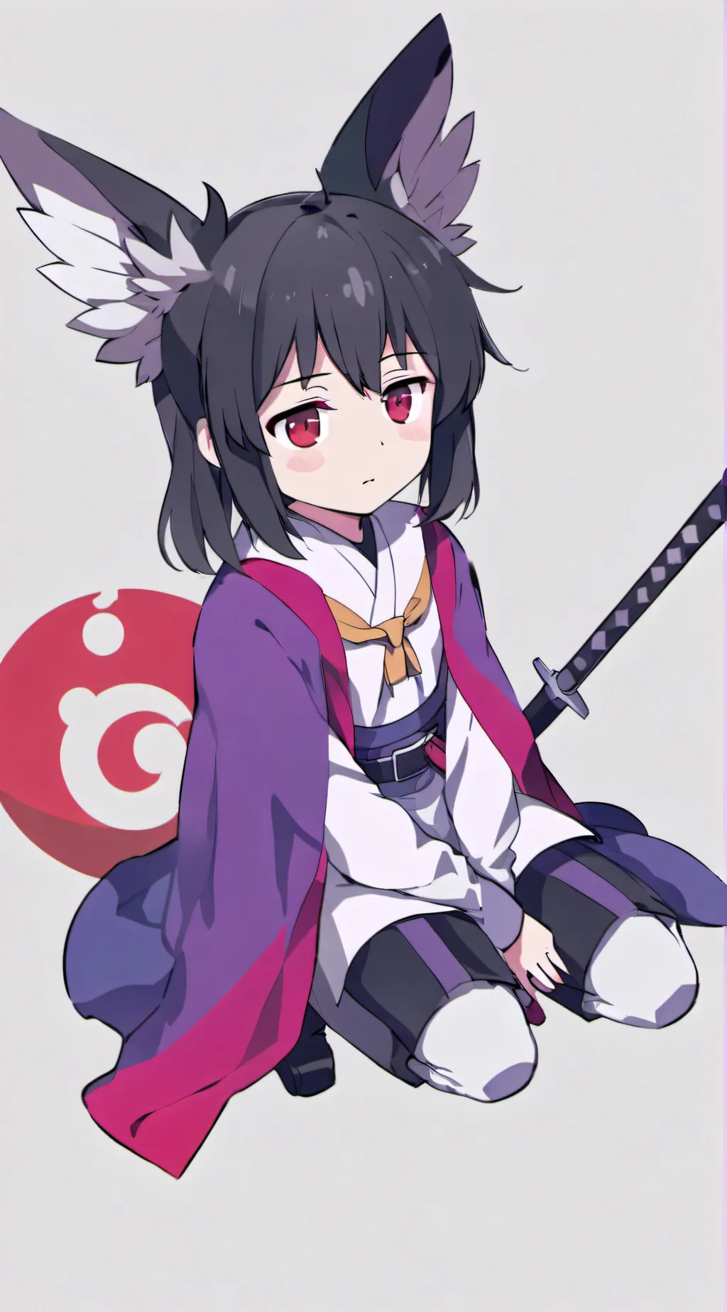 ai character: hashira background