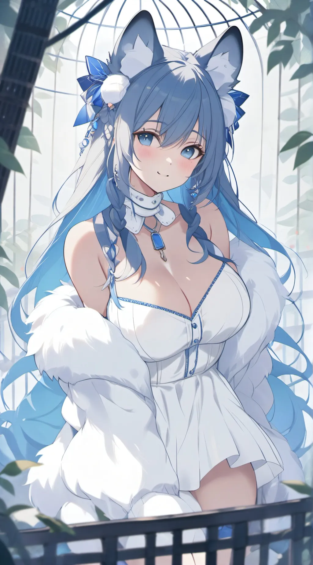ai character: Sapphire background