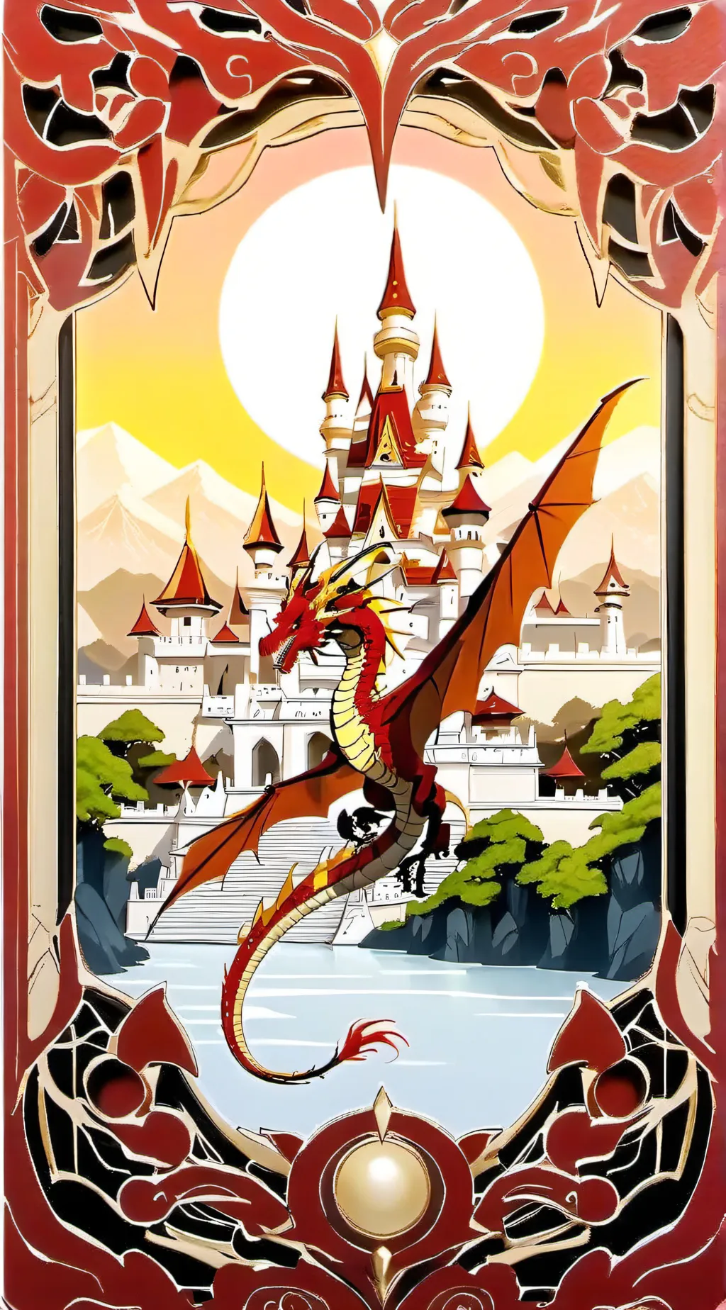 ai character: The Sky Kingdom background