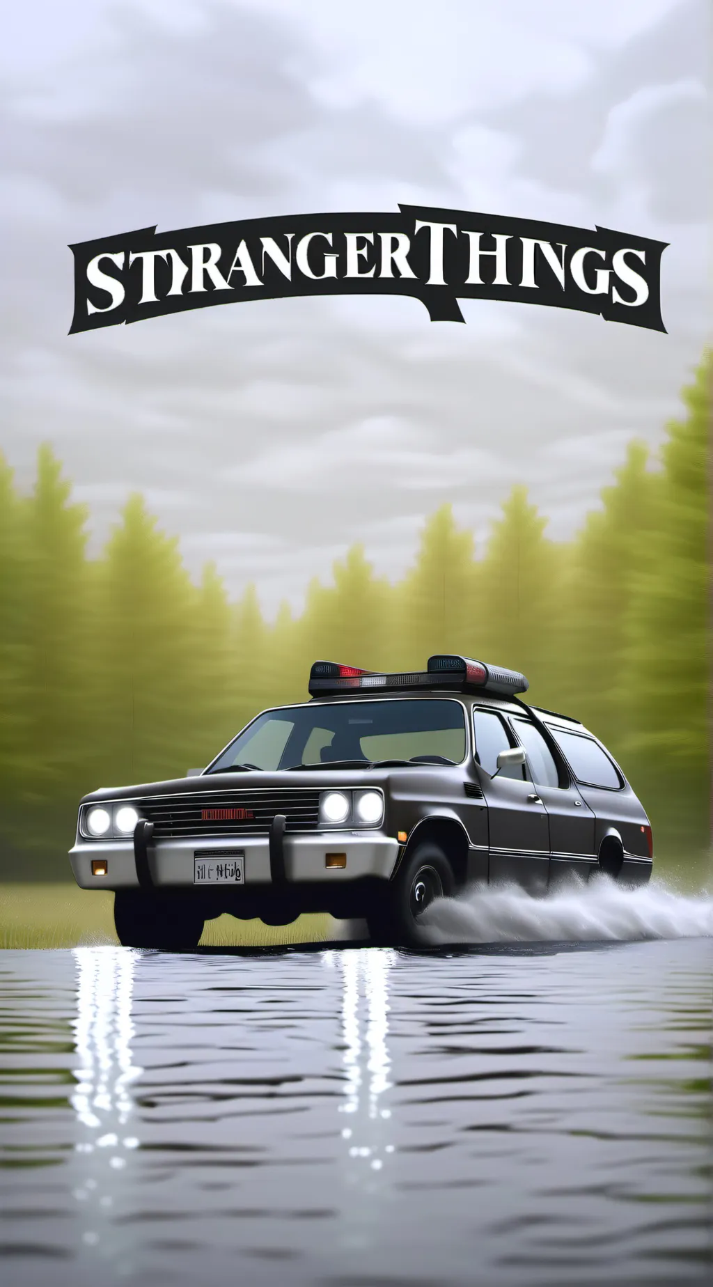 ai character: Stranger Things #1 background