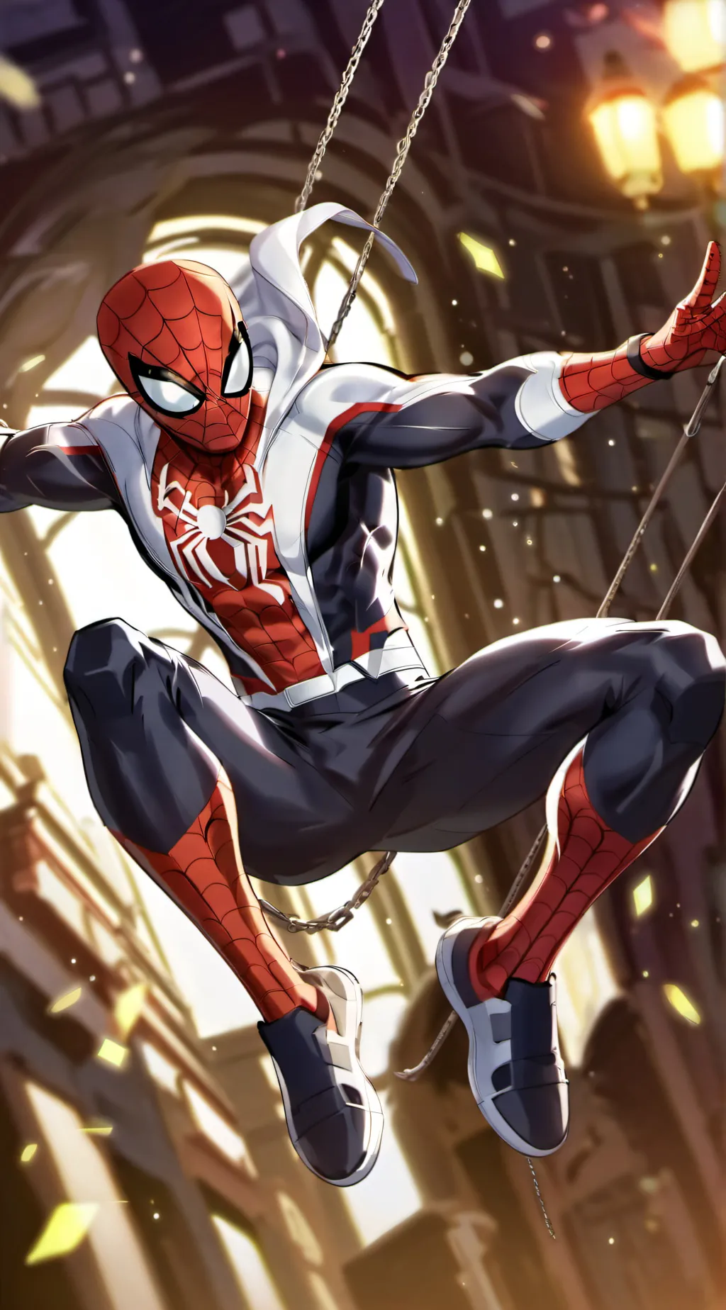 ai character: SpiderMan RP background